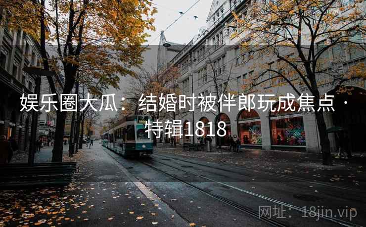 娱乐圈大瓜：结婚时被伴郎玩成焦点 · 特辑1818