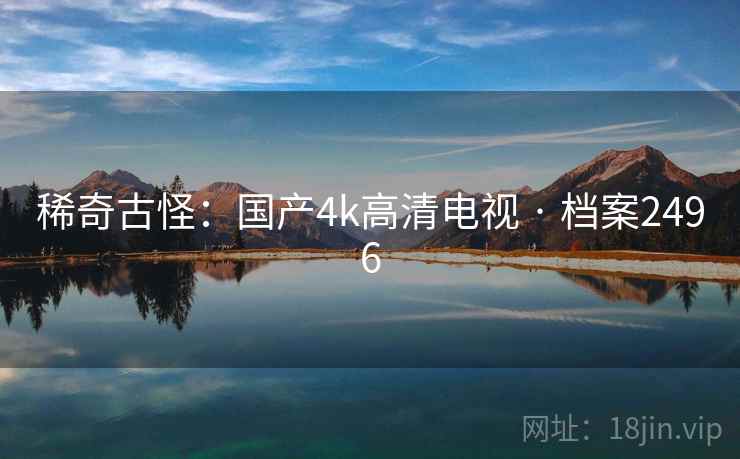 稀奇古怪：国产4k高清电视 · 档案2496