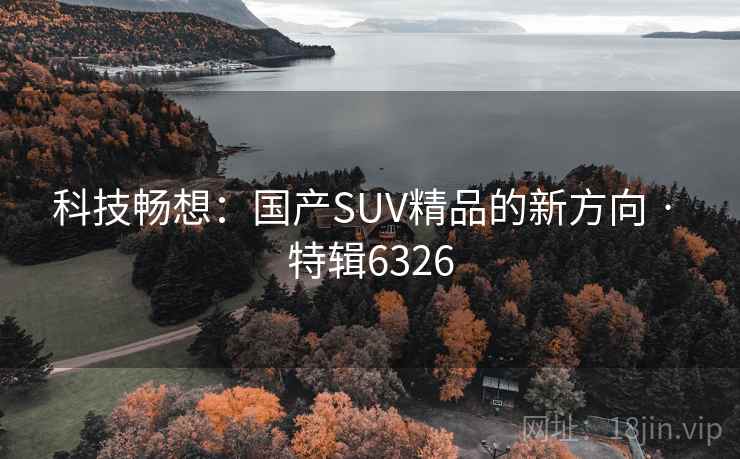 科技畅想：国产SUV精品的新方向 · 特辑6326